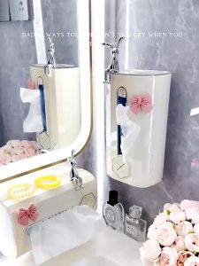 Hộp Đựng Khăn Giấy Gắn Tường Đa Năng Sang Trọng