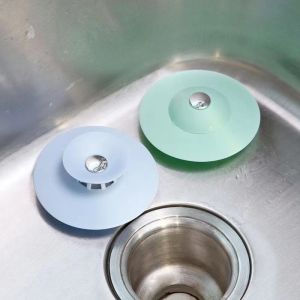 [FREESHIP] Nắp Silicon Lọc Rác Đậy Cống Thoát Nước Bồn Rửa Chén Phòng Tắm Ngăn Mùi Hôi Tiện Lợi