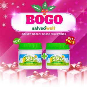 [Xmas Promo Buy 1 Get 1] Salveo Barley Grass Jar Powder Canister (120 Servings per Jar)