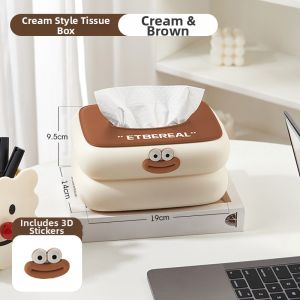 AMU·PIGGY | Creative Creamy Decorative Tissue Box