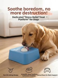 hipidog | Slow Feeding Wheel Bowl Dog Anti-choking Toy Bowl