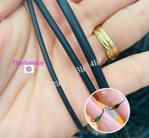 Bó dây cao su 2li 3li 4li làm vòng tay vòng cổ cao cấp bền đẹp
