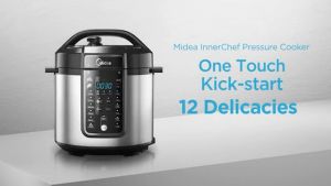 Midea 12-in-1 InnerChef 5.7L Multi-Cooker with Pressure Cooker Function 12 Preset Menu LED Display