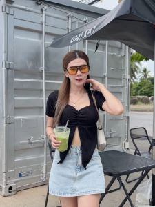 MesubShop ครอบทอบแขน มีฟองน้ำ ผ้าเปลือกไม้ใส่สบาย ผ้าย้อนหลัง แต่งดีเทลช่วงชายปลายแหลม