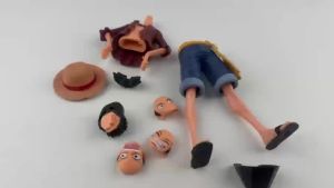 Bandai | Anime ONE PIECE Figure Toy 18cm Nika Monkey D Luffy Action Figures Dolls Pvc Model Collectible Statue Toy Gift In Stock