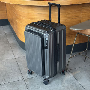 Large Capacity Luggage Bag with Five Wheels Thickened Carry-On Suitcase for Travel 20 Inches Silent Registration Box for Men And Women