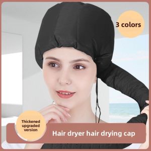 MONLEYTA | Heated Hair Dryer Cap Quick Drying Hair Care Electric Blow dryer Lazy Persons Tool For Shiny Oil Treatment Universal Size