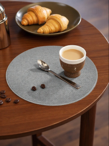JIELEFAN | Waterproof No Wash Round French Elegance Meal Mat