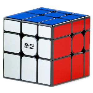 QiYi 3x3 Mirror Magic Cube Magnetic Blue Green Full Stickers Professional Puzzle Speed Cubes Toys Children For Gifts