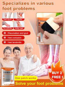 【Best Price】Specializing in Heel Pain Relief Patches/Treats Rheumatism and Various Foot Diseases Such as Gout/Heel Sprains/Achilles Tendinitis 足跟疼痛舒缓药贴