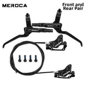 MEROCA | Four-Piston Hydraulic Disc Brake Internal Routing Split Design Dual Side Braking