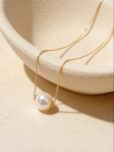 YISHU | Akoya Pearl Necklace Pendant 1 Piece