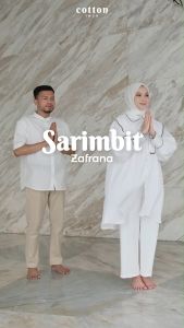 Cotton Inch - Zafrana Sarimbit Kemeja Koko Kemeja Tunik