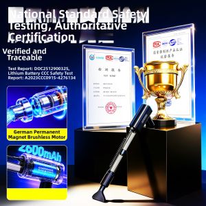 CHONGXIAOSHUAI | Electric Sand Washing Fish Waste Cleaner Lithium Battery Powered
