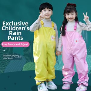 TONGGUMO | Children Waterproof Overall Rainwear Raincoat and Pants