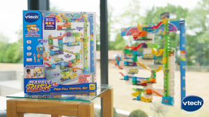 VTech Marble Rush Free Fall Vertical Set Spiral Lift Up Down Pulley Age 6+ STEAM Run / AppleBear