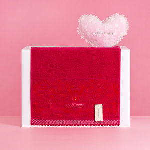 Jill Stuart Pure Cotton High End Towel Womens Face Towel Square Scarf Non Shedding Wedding Celebration Home Bathroom