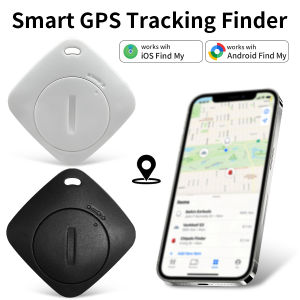 Smart Bluetooth GPS Tracker Works with Android/IOS Find My App Tag Anti Lost Reminder Device Locator Car Key Pets Kids Finder