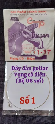 Dây đàn guitar Số 1 vọng cổ điện- Túi 10 sợi