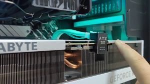 ATX3.0 PCIe5.0 GPU Adapter Graphics Card 12+4 16P Male to Female Aluminum Elbow
