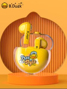 B.DUCK K25 TWS Wireless Headphones Bluetooth Earphones BT5.0 With Mic Original High Quality Sports Headset Noise Cancellation IOS Android Phone