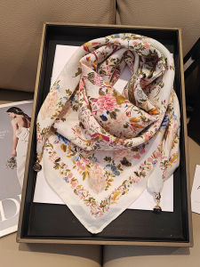 Cotton and Linen Feel Kerchief Neckerchief Triangle Shawl Cervical Support Heattech Neck Protection Scarf Multi-Functional Magnetic Buckle Scarf for Women