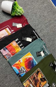 PAKET MURAH 4PCS 100RIBU KAOS PRIA DISTRO BAHAN SEMI KATUN T SHIRTH LENGAN PENDEK