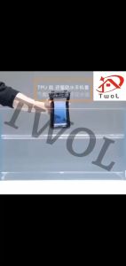TWOL 1pcs 6.8 Inch Floating Airbag Swimming Bag Waterproof Mobile Phone Pouch Cell Phone Case For Swim Surfing