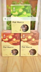 Hạt Macca tách vỏ (nhân macca) hạt vỡ Maca Hills giòn rụm thơm béo tự nhiên lon 200gr
