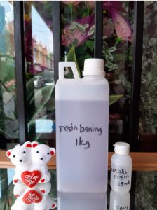 RESIN BENING 1KG+KATALIS 25ML / RESIN UPR / UNSATURATED POLYESTER RESIN / RESIN FIBERGLASS / BISA COD