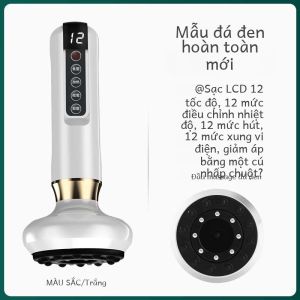 Đồ Chơi Máy Mát-xa Đá Quý Điện Tử Dùng Tại Nhà Bộ Dụng Cụ Châm Cứu Đa Năng Ủi Ấm Hút Mồ Hôi Tẩy Độc