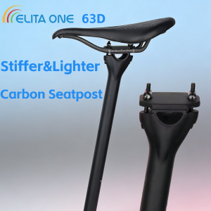 MTB Carbon Fiber Seat Post 27.2/30.9/31.6mm Road Bike Seatpost Suitable for Carbon Rail Saddle UD Matte Bicycle Parts