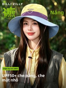 BILLI ZILLY | Retro Multicolor Lettered UV Protection Fishing Hat