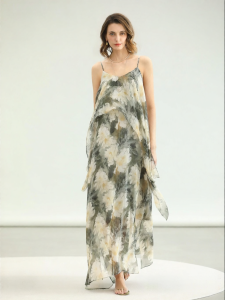 COCOBELLA | Floral Print Flowy Chiffon Strap Dress