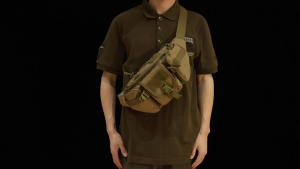 Túi đeo hông cỡ lớn mini túi đeo hông du lịch đạp xe ngoài trời túi đeo ngực chạy bộ leo núi túi ba lô nam.