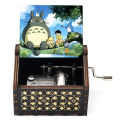 Cổ Điển Anime Nhật Bản Hộp Nhạc Gỗ 18 Hương Tay/Tự Động Chuyển Động Trẻ Em & Bạn Bè Món Quà Sinh Nhật Anime Lưu Niệm Sưu Tập. 