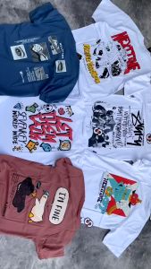 BAJU KAOS 6 PCS 100 RIBU ATASAN PRIA / WANITA DEWASA