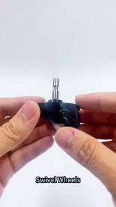 Bánh Xe Xoay Cho Xiaomi 1S 1C Roborock S5/S50/S6/S60/S5Max/S6Maxv/S6Maxv Robot Hút Bụi Nguyên Chất Chống Rung Bánh Trước Phần Nhựa ABS