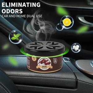 Car Air Freshener: Vanilla Scent | Organic Cans | Odor Eliminator Essential | Long-Lasting | Strong Fragrance | For Home Car
