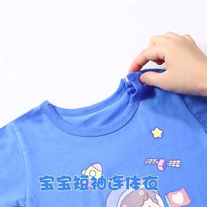 QINN 0-7 Years Toddler Baby Boys Clothing Sets Dinosaur Print T-shirts Tops + Shorts Summer Kids Wear Korean Style Customes Clothes Set