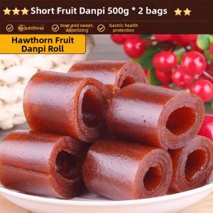 WENXIANGZAN | Special Quality Traditional Hawthorn Roll Snack Independent Packaging