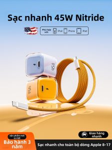JZXS | GaN Fast Charging Charger for Apple Type-C Cable Set