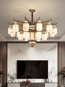 Dehocr | Chinese Style Pendant Light Brass
