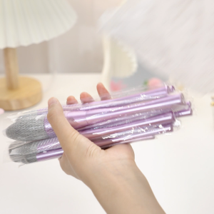 Bộ cọ trang điểm Jessup Chuyên nghiệp 14 chiếc Cọ trang điểm thuần chay Kem nền che khuyết điểm Đường viền Bột má hồng Blending Cọ kẻ mắt Sợi tổng hợp cao cấp Màu tím sang trọng T512