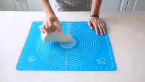 Silikon Mat Silicone Silmat 50cm x 40cm x 30 Alas Adonan Kue Takaran Tatakan Baking Takaran