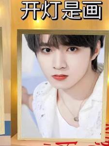 Đèn Trang Trí Hình Gương Trang Trí Phòng Ngủ Trung Quốc Trung Hoa Cổ Điển Tượng Gỗ Hình Chữ Nhật Tùy Chỉnh Hình Ảnh Trang Trí Tường