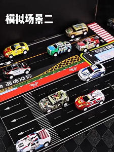 Mobil Mini Mainan Anak (48pcs) Pullback Mix Colorfull Racing Car Besi alloy Kid Toys bentuk kontener