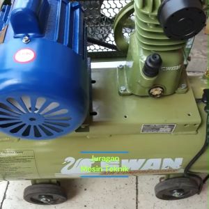 Mesin Kompresor Swan 1/4HP + Penggerak Dinamo Listrik Siap Pakai