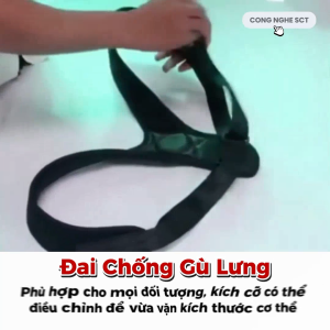 Đai Chống Gù Lưng Thoáng Khí – Phù Hợp Nam Nữ Thiết Kế Nhẹ Ôm Sát Không Gây Khó Chịu