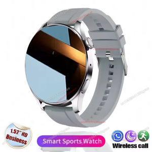 2026 New Mens Smart Watch 1.52 HD Display Health Tracking Bluetooth Calling Voice Assistant Sports Smartwatch Men Women Hw12